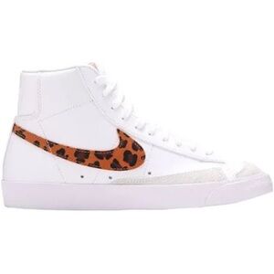 Nike Blazer Mini Leopard Hightop Sneaker White Size 8.5